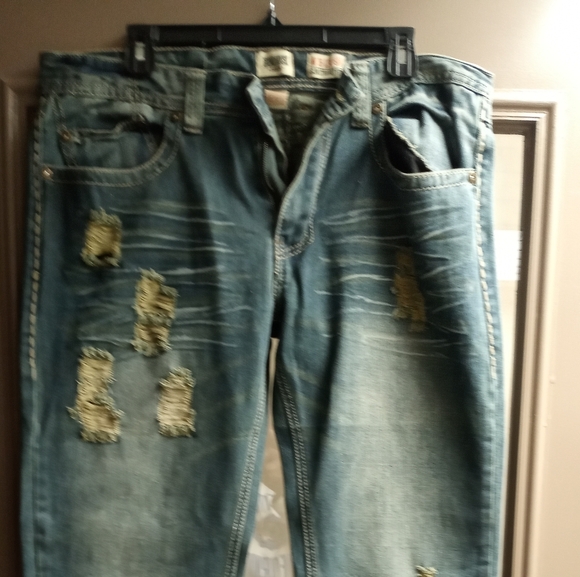 Grindhouse Men Distressed Jeans - Picture 8 of 8